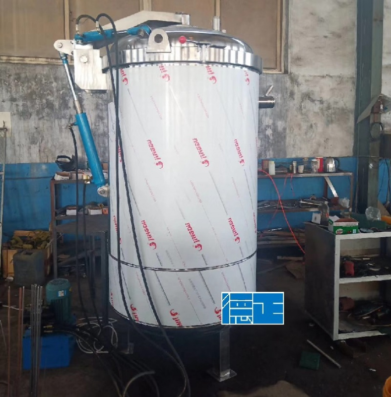 Backpressure cooling in food sterilizati